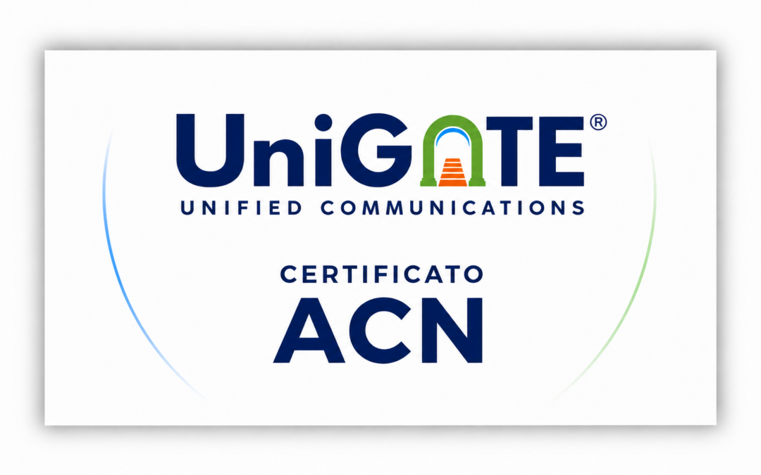 UniGATE ottiene la qualificazione ACN: un nuovo traguardo per Uniweb